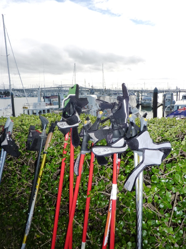 Coffee Break   Poles At Bill Fish Cafe