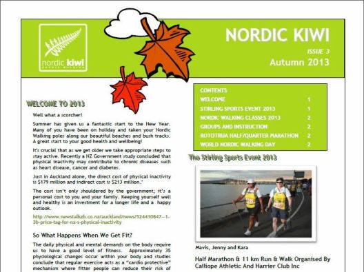 Autumn Newsletter 2013